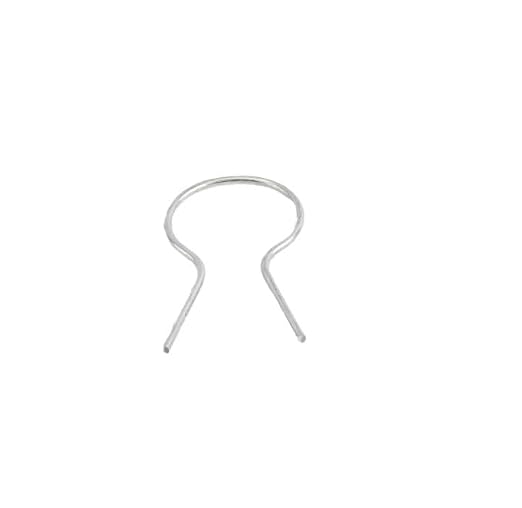 EZ Twist 1 3/8" Preformed 11 Gauge Galvanized Steel Fence Ties - (100 Pack)