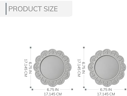 JFY Designs Althea Duo Candle Holders for Pillar, Farmhouse Fireplace Décor - Image 6