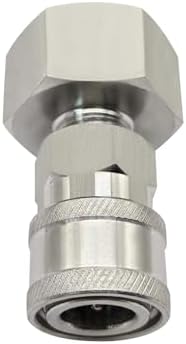 beduan 304SS 3/4 Garden Hose Female Threaded to 3/8 Pressure Washer Socket - Image 7