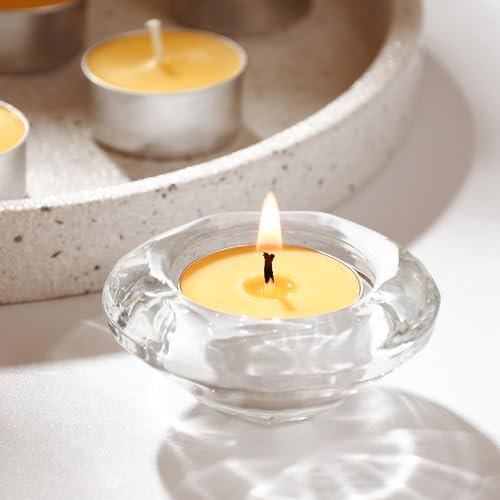 36PCS Beeswax Tealight Candles, Aluminum Cups, 4H Burn, Unscented - Image 7