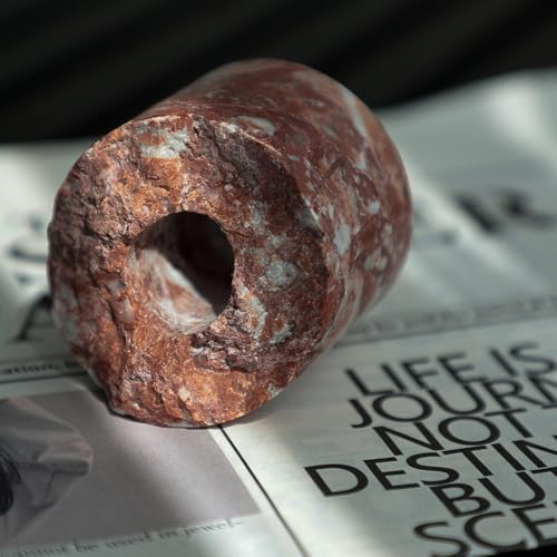 Marble Taper Candle Holder Handmade Stone Candlestick Table Decor Stand - Image 6