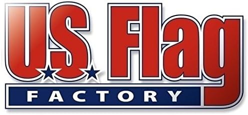 US Flag Factory - 2x3 FT U.S. American Flag (Pole Sleeve) (Embroidered Stars, Sewn Stripes) Outdoor SolarMax Nylon, UV Fading Resistant - Made in America