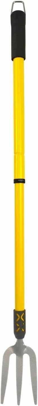 AB Tools 2pc Garden Fork & Spade/Shovel Telescopic Extendable 25” - 37” Gardening