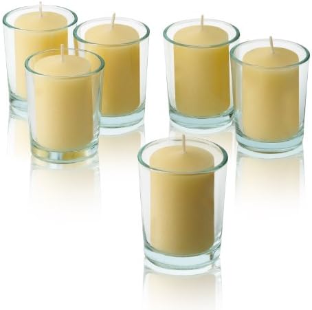 Light In The Dark Ivory Votive Candles - Box of 36 Unscented Bulk Candles - 15 Hour Burn Time - for Weddings, Restaurants, Parties, Spa and Decorations. - Image 4