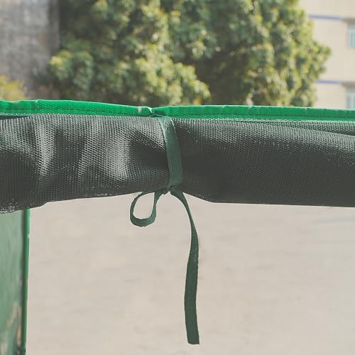 10'x6.5'x6.5' Crop Cage Plant Protection Netting Tent | Easy Installment Mesh Tent with Zippers for Vegetables Fruits and Plant | Suitable for Garden Yard and Lawn - Image 7