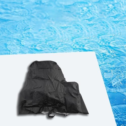 Sand Filter Pump Cover, 420D Oxford Fabric Sand Filter Pump Cover, Suitable For Most 14-16 Inches Sand Filter Pump On Market Black