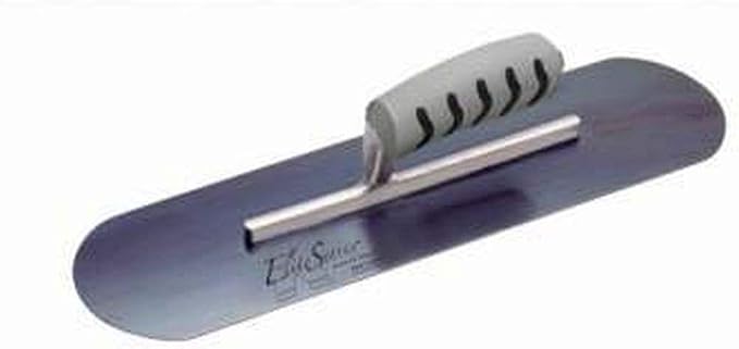Kraft Tool CFE295BPF Elite Series Five Star Blue Steel Pool Trowel with ProForm Handle, 20 x 5-Inch