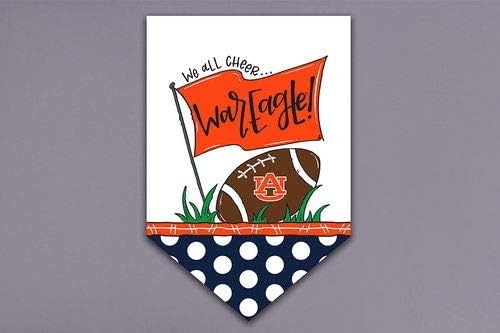 Magnolia Lane Collegiate Garden Flag (Auburn Tigers Cheer)