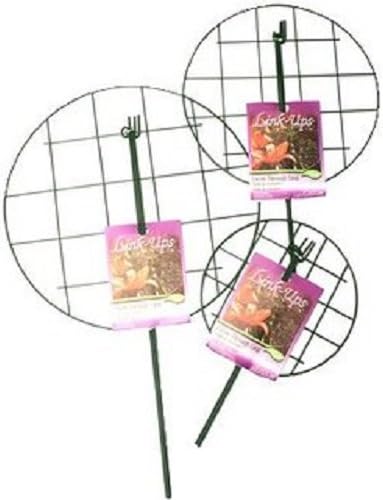 Panacea Products 89323 14" D x 20" H Grow Thru Peony / Perennial Plant Supports - Quantity 2