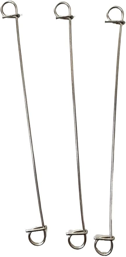 Zeluga 23-267 6in. 16 Gauge 1000 Pc. Galvanized Steel Double Loop Reinforcement Cable Rebar Wire Ties
