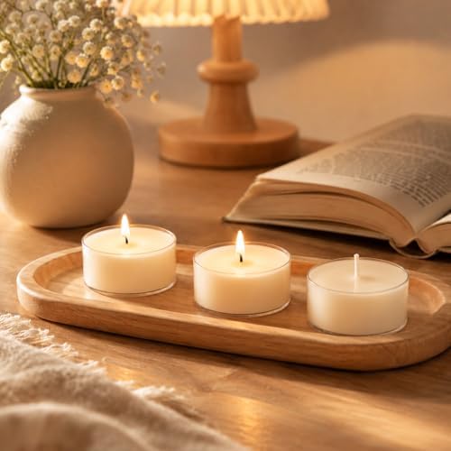 Tea Lights Candles, Votive Candles Bulk 25 Pack, 4 Hour - Image 7