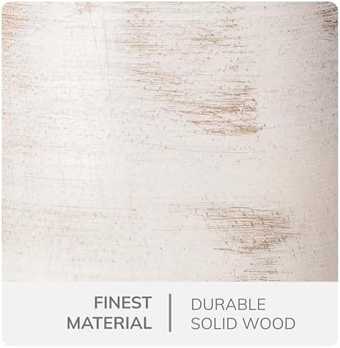 JFY Designs Alba Wood Candle Holders for Pillar, Farmhouse Fireplace Décor - Image 6