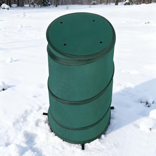 2 Pcs Pop Up Frost Protection Plant Cone, 8" x 13" x 22" Non-Woven Winter Plants Freeze Protection Tent, Cold Weather Insulated Plant Protective Cone for Ice Snow Frost Protector Indoor & Outdoor - Image 7
