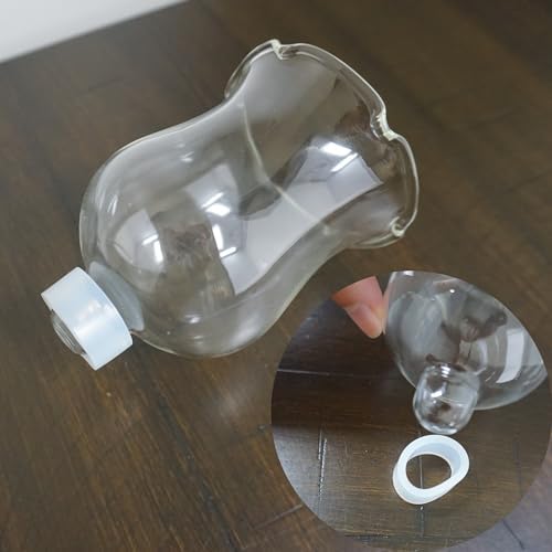4E's Novelty Clear Glass Votive Cups with Peg - Pack of 6 - Tulip Votive for Candelabra Candle Holder, Home Interior Candle Sconce Glass Replacement Parts, Shabbat Candle Glass Oil Lamp (2.75" Tall) - Image 6