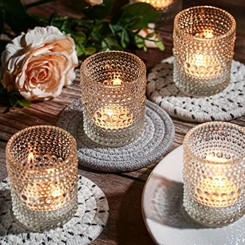 36 Pack Tea Light Candle Holder,2X2.5in Glass Votive Candle Holders - Image 6