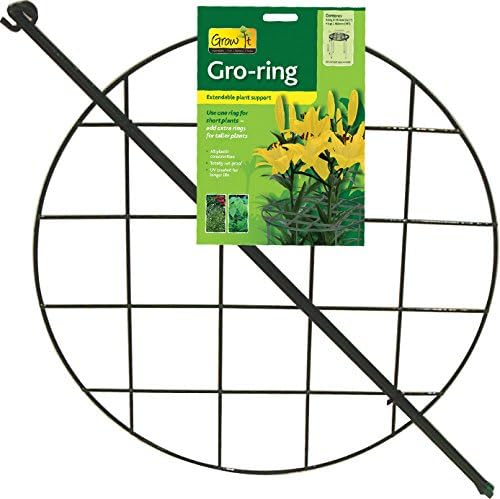 Panacea 89320 PVC Coated Plant Support Grow Thru Ring