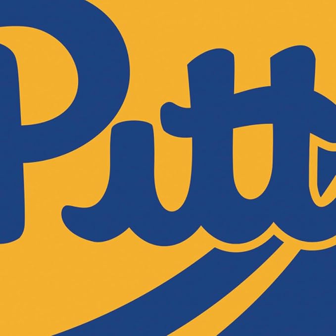 Team Sports America NCAA University of Pittsburgh House Flag, 28 x 44, Double Sided Garden Flags for Outside, Outdoor College Flags & Banners for Gardens Patio, Indoor Wall Decor Flag for Room