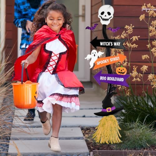 Halloween Yard Stakes Outdoor Decorations, 47.8” Halloween Yard Signs - Image 7
