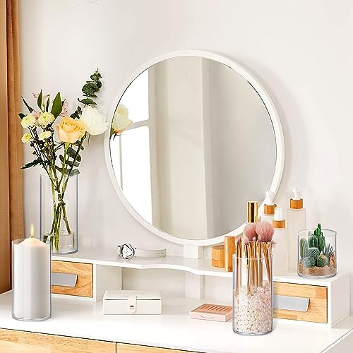 24 Pack Thick Glass Cylinder Vases 4,6,9,12 Inch Tall Clear Flower Vase Hurricane Floating Candle Holder for Table Centerpiece Wedding Home Decor - Image 6