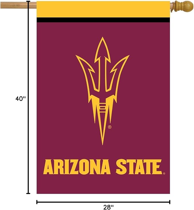 Briarwood Lane Arizona State Sun Devils NCAA House Flag