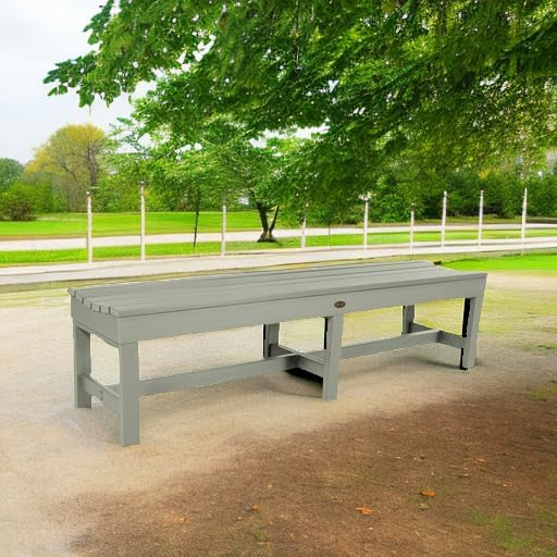 Sequoia Professional Commercial Grade Weldon Backless Picnic Bench, 6ft, Eucalyptus