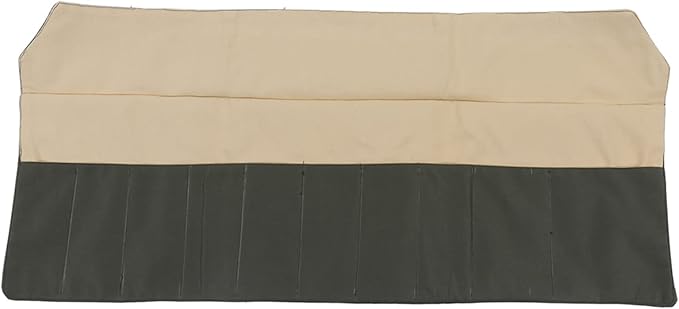 Bonsai Tool Roll, Multifunctional Tool Pocket Bag Garden Tool Roll Bag, Bonsai Tools Bag Waterproof Canvas Compact Bonsai Tool Storage Bag