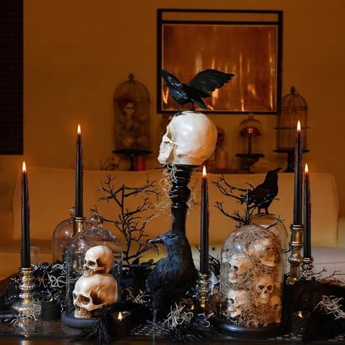 24 Pcs 10 Inch Vampire Blood Taper Candles Vampire Blood Candle, Ritual Spell Unscented Candle Halloween Spooky Decor for Haunted House, Gothic Theme Party. - Image 7