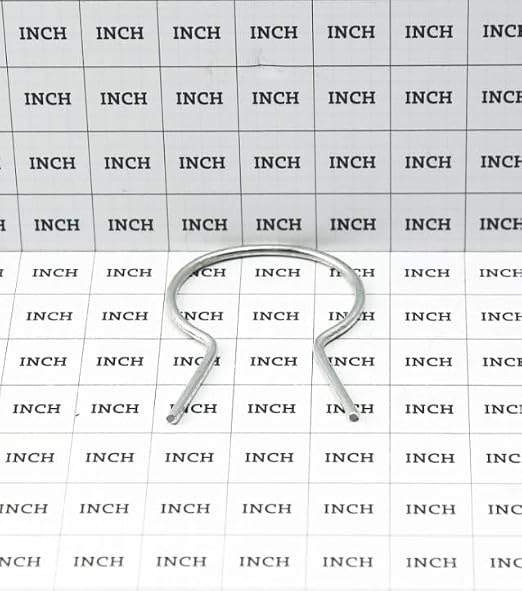 EZ Twist 2" (1 7/8" OD) x 9 Gauge Preformed Galvanized Steel Fence Ties - (100 Pack)