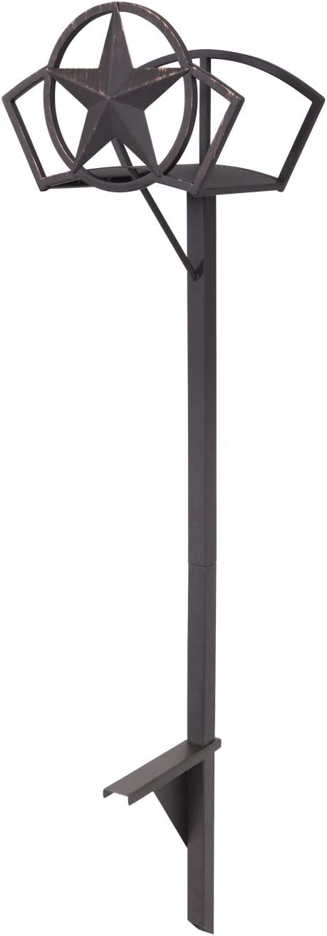 Liberty Garden Products 117-KD Star Hose Stand, Black