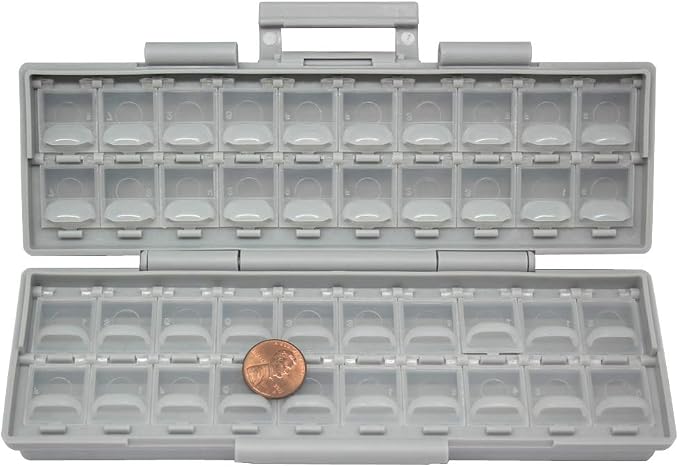 2 units AideTek BOX-ALL 40 Compartments Varied Size Organizer The Flexible Solution for Mixed Small Parts