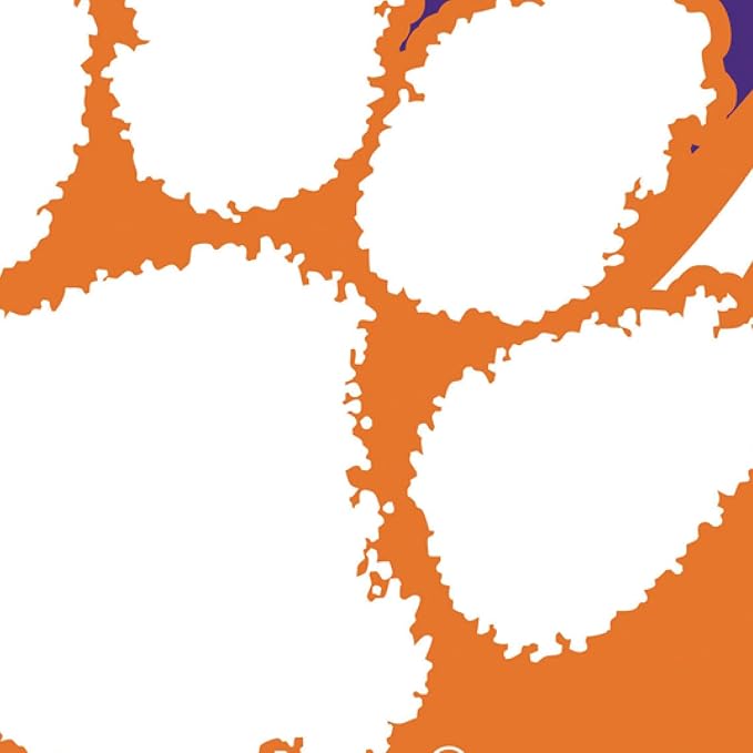 Team Sports America NCAA Clemson University House Flag, 28 x 44, Double Sided Garden Flags for Outside, Outdoor College Flags & Banners for Gardens Patio, Indoor Wall Decor Flag for Room