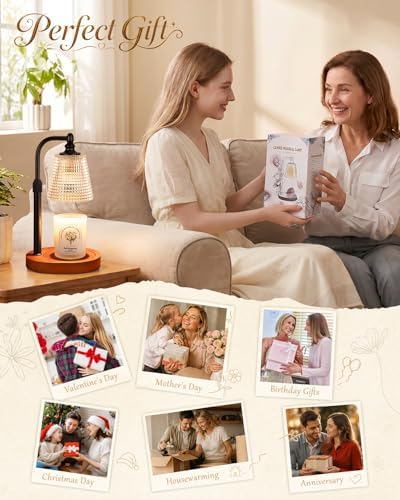 Candle Warmer Lamp with Timer, Birthday Gifts for Women,Farmhouse Decor - Image 6