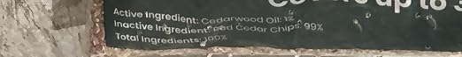 Cedarcide Original Cedar Granules ā Cedar Chips for Home & Garden | Repels Ants, Aphids, Spiders, Mosquitos | Smells Great & Easy to Use | 1 Bag (8 lbs)