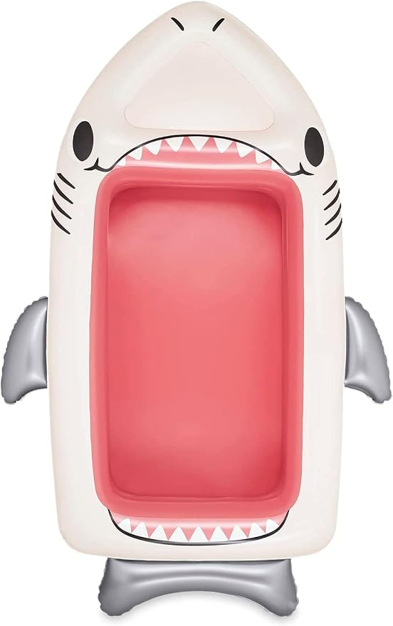 Funsicle 10 ft Long Big Jaws Inflatable Pool