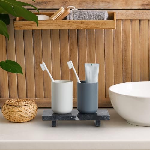 Natural Marble Tray Pedestal Stand, Stone Riser for Bathroom, Kitchen Sink - Image 7