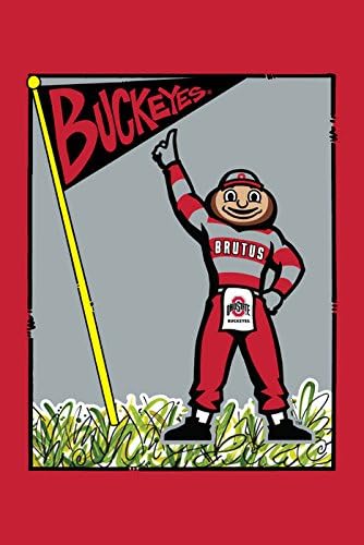 Collegiate Garden Flag (Ohio State Mascot)