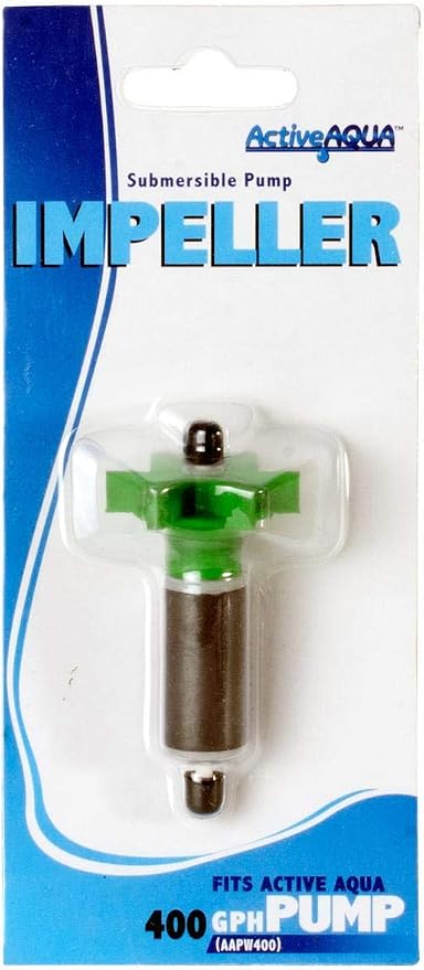 Active Aqua AAPWIMP400 400 GPH Pump Replacement Impeller, Black