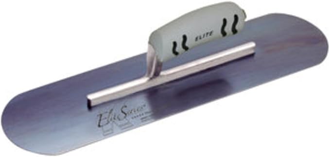 Kraft Tool CFE738BPF Elite Series Five Star Blue Steel Pool Trowel with ProForm Handle, 18 x 4-Inch