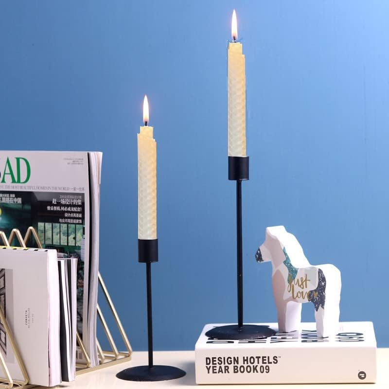 Set of 12 Beeswax White Taper Candles, 10 Inch Smokeless Dripless, Uncented Long Candles Perfect for Household, Wedding, Party, and Home Décor Home Gift Ideas - Image 7