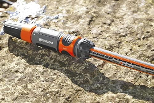 GARDENA Cleaning Nozzle: Water nozzle with infinitely adjustable jet, for cleaning and spraying, water stop, frost protection, packaged (18300-20) - Image 6