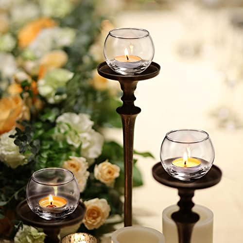 Volens 24PCS Clear Votive Candle Holders for Table Centerpieces - Image 7