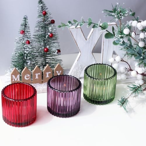 VOHO 3 Color Votive Candle Holders for Easter Halloween Thanksgiving Decor - Image 7