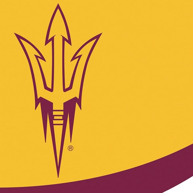 Team Sports America NCAA Arizona State University House Flag, 28 x 44, Double Sided Garden Flags for Outside, Outdoor College Flags & Banners for Garden Patio, Indoor Wall Decor Flag for Room