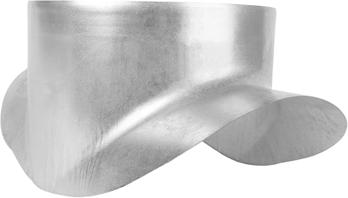 Repa Market Round 90 Degree Splitter for 10” Duct - 10" Outlet Branch Connector - Galvanized Steel Saddle Takeoff, Heavy Duty Supply/Exhaust Air Ventilation Duct Work Collar, Range Hood Duct Adapter