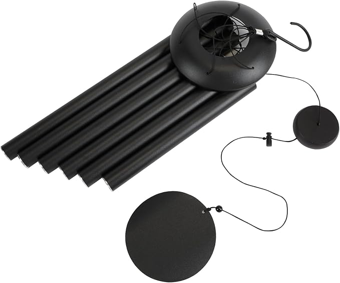 Mother's Day Large 40" Wind-Chimes-Outdoor-Deep-Tone, Soothing Melodic Tones Windchimes, Wind Chimes for Outside, Black Memorial Wind Chime Best Gift for Mom Women Grandma Neighbors