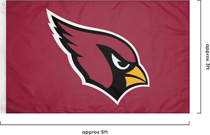 NFL Double Sided Team Logo Vertical Flag (40" x 28")