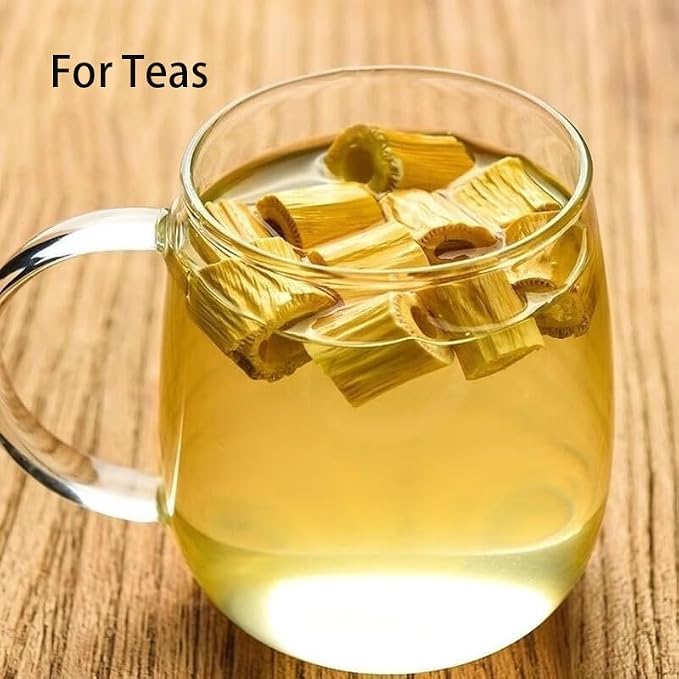 Dried Reed Rhizome- 7.05oz/200gPure Natural Chinese Herbal Medicine- Gan Lu Gen 干芦根 for Tea, Soup (Dried Phragmites Rhizome)