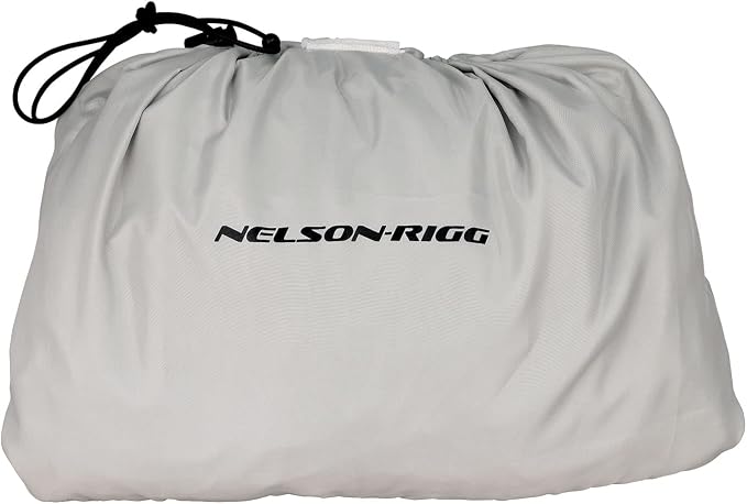 Nelson Rigg Solo Storm Rain Jacket, Waterproof, Breathable, and Packable (Black, Small)