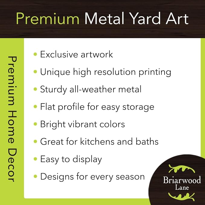 Briarwood Lane Winter Metal Art x American Snowman for Winter Metal Art
