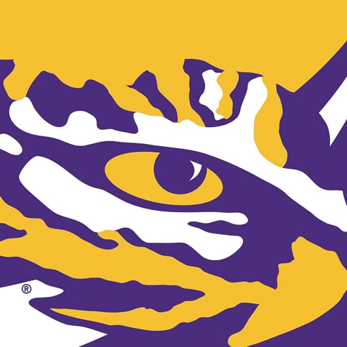 Team Sports America NCAA Louisiana State University House Flag, 28 x 44, Double Sided Garden Flags for Outside, Outdoor College Flags & Banners for Garden Patio, Indoor Wall Decor Flag for Room